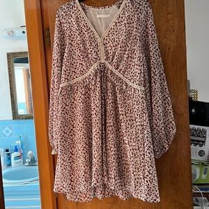 Vera & Lucy babydoll floral dress